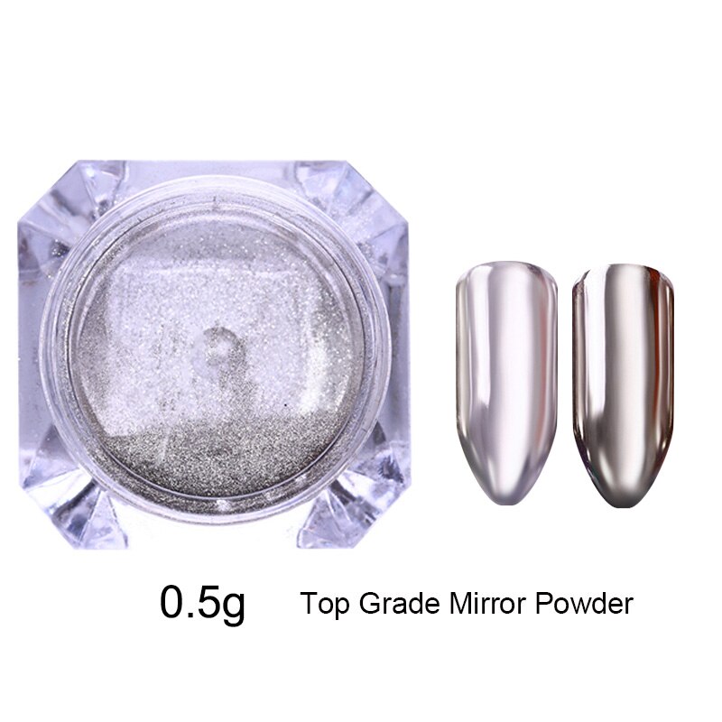 Add Glamour to Your Nails with Mirror Nail Art Pigment Powder