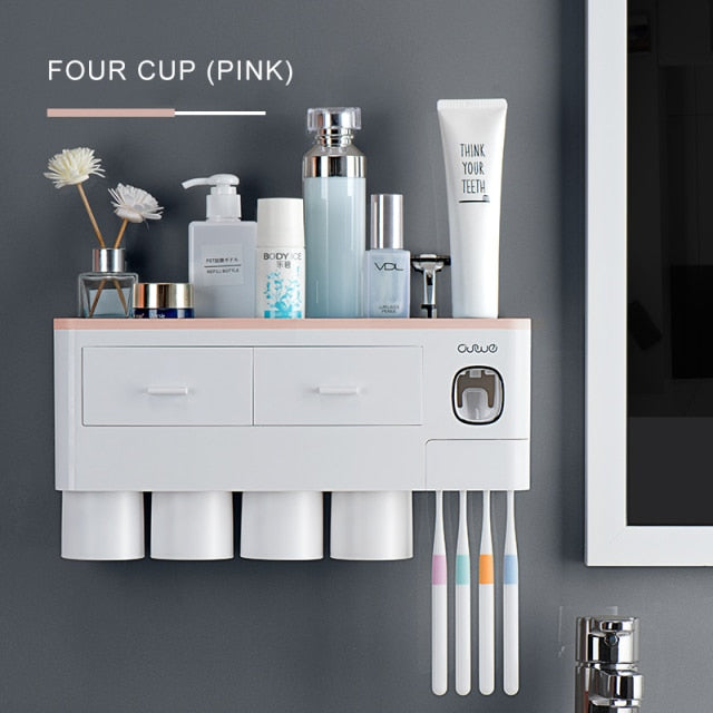 Maximize Space and Organization with the Bathroom Magnetic Storage Rack