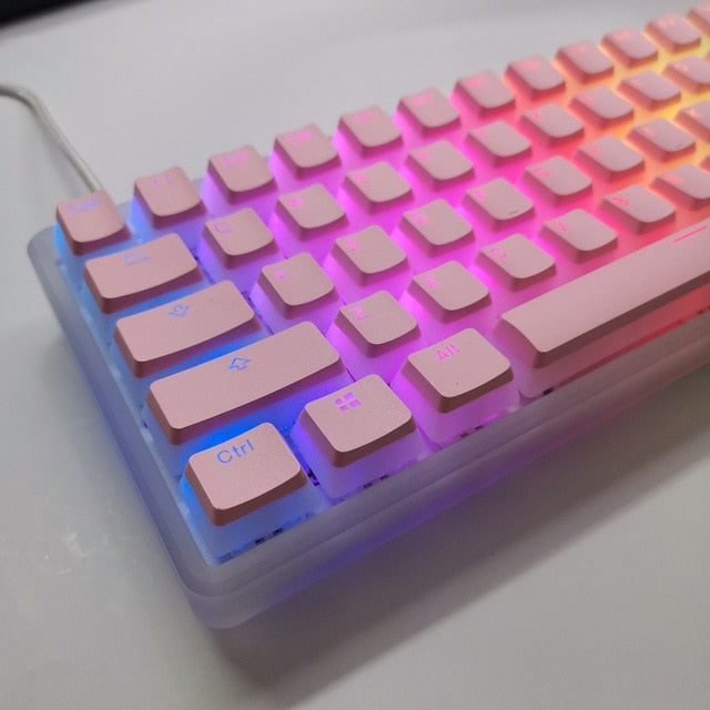 Enhance Your Mechanical Keyboard Experience with Pudding Keycaps PBT Doubleshot OEM Back Light