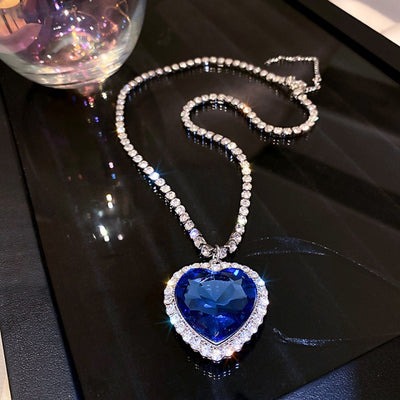 Titanic Heart of Ocean Pendant Necklace: A Timeless Symbol of Love and Elegance