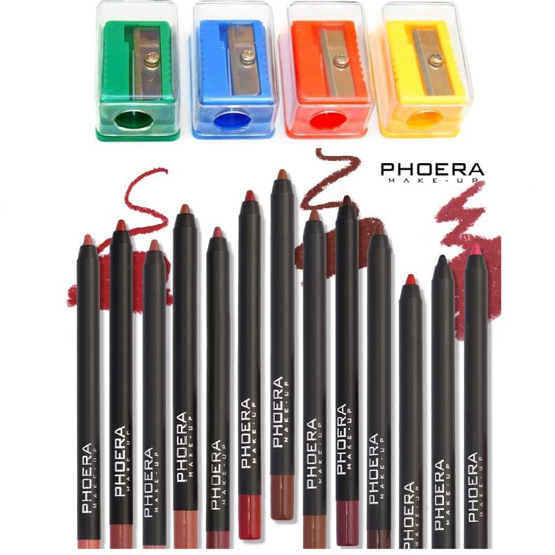 Vibrant Collection: 13 Colors Lipliner Pencil Set