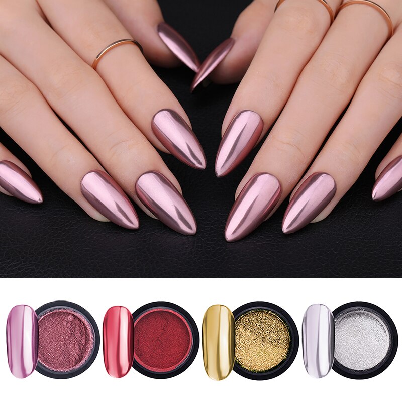 Add Glamour to Your Nails with Mirror Nail Art Pigment Powder