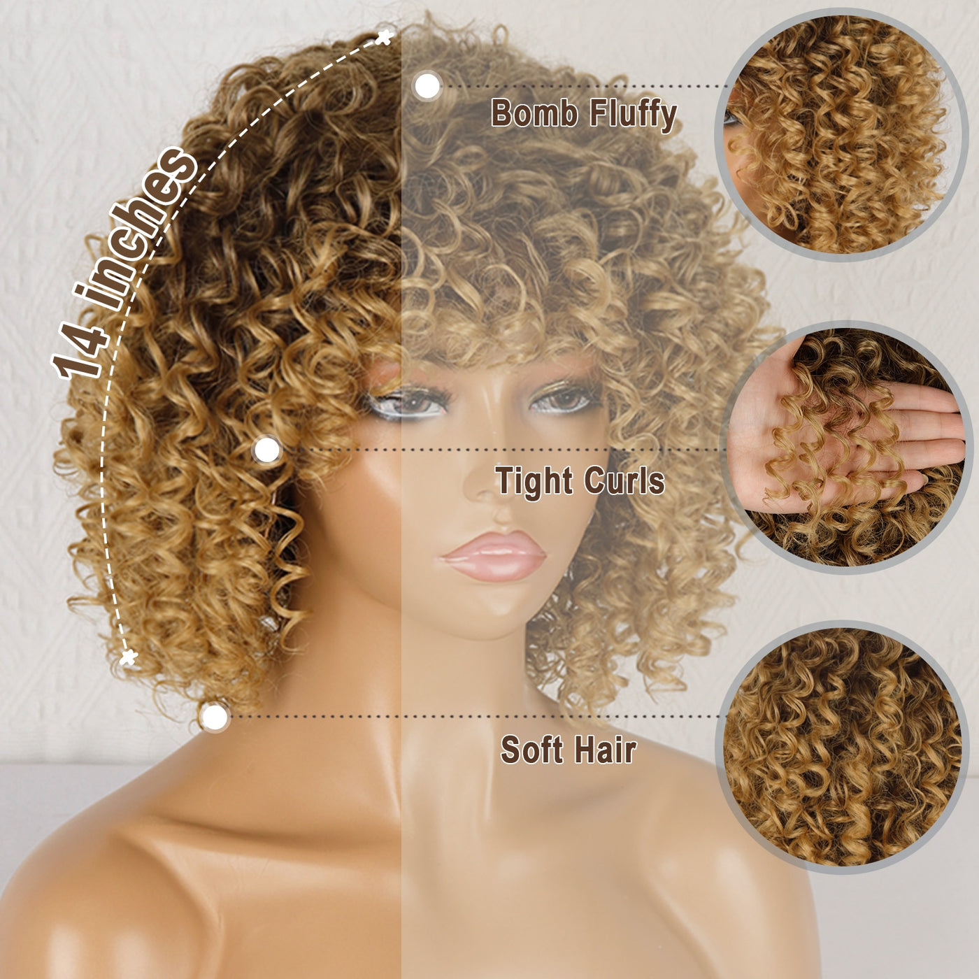 Embrace Your Natural Beauty with the Afro Kinky Curly Wig