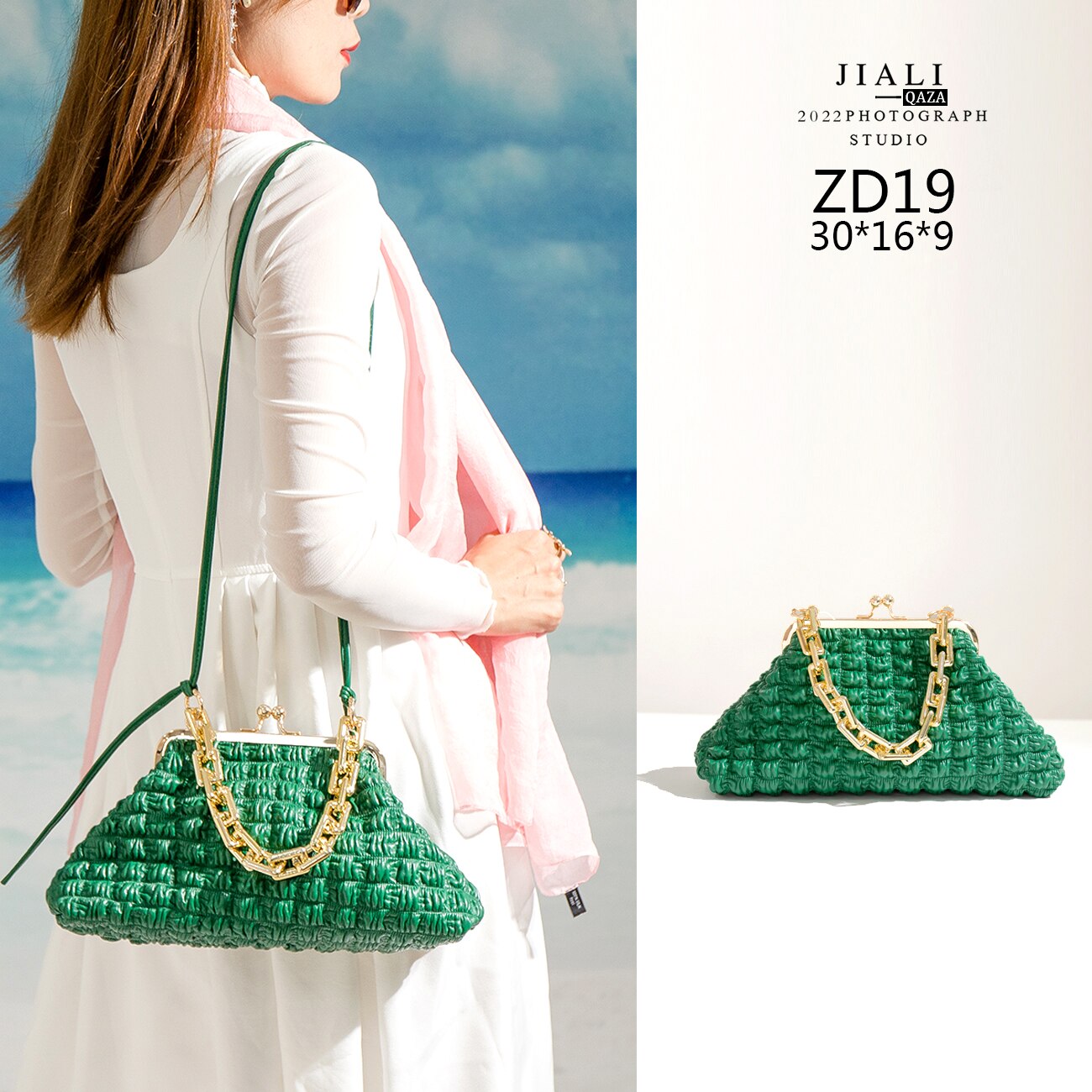 Ladies Pleated Handbags - Elevate Your Style with Elegance and Functionality