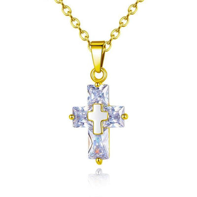 Personality Cross Copper Necklace: Embrace Your True Style