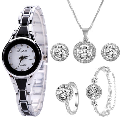 Elegant Crystal Watch Set: A Timeless Combination of Style and Function
